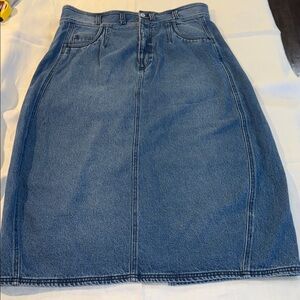 Pilcro Viennese Barrel Skirt size 16 (38 waist) like new RARE